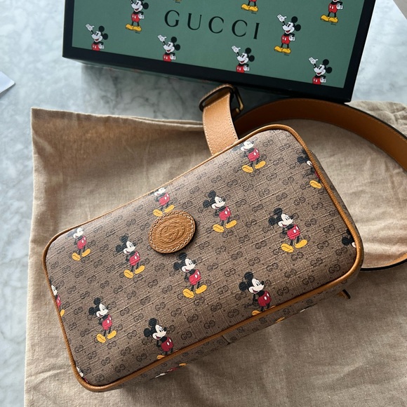 Authentic GUCCI Mickey Mouse Disney belt bag - Picture 8 of 11